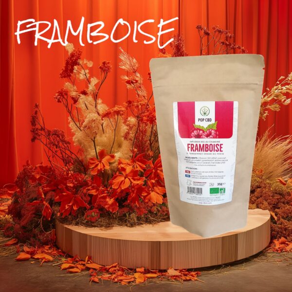 Thé framboise (vrac)