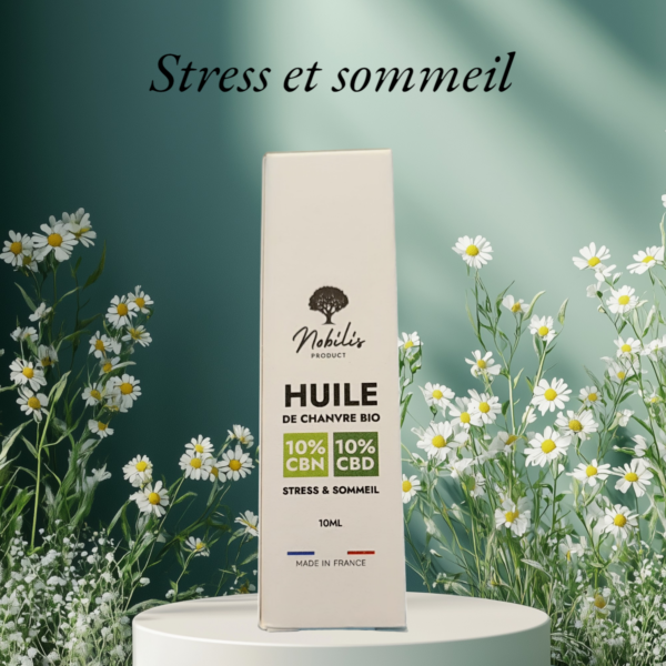 Huile de CBN - Stress et Sommeil - 10ml